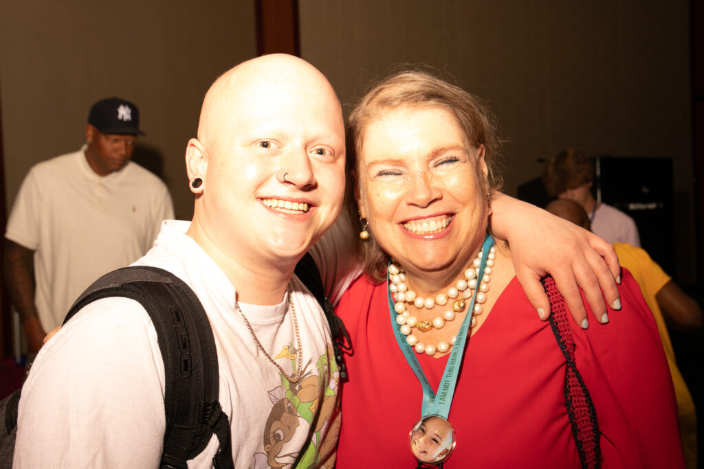 volunteers at NAAF alopecia areata conference, NAAF conference volunteers