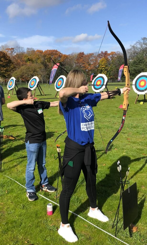 Archers raise money and alopecia areata awareness