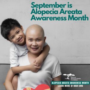Thank you to our alopecia areata awareness month partners