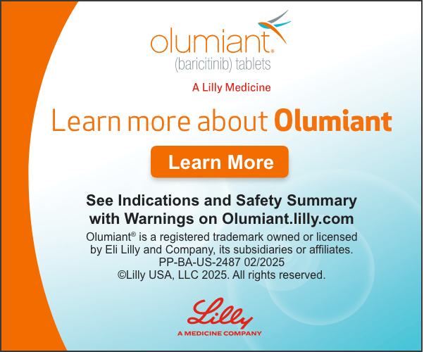 Learn more about Olumiant from Lilly Advertisement