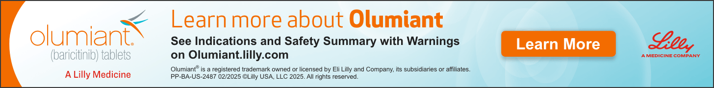 Learn more about Olumiant from Lilly Advertisement