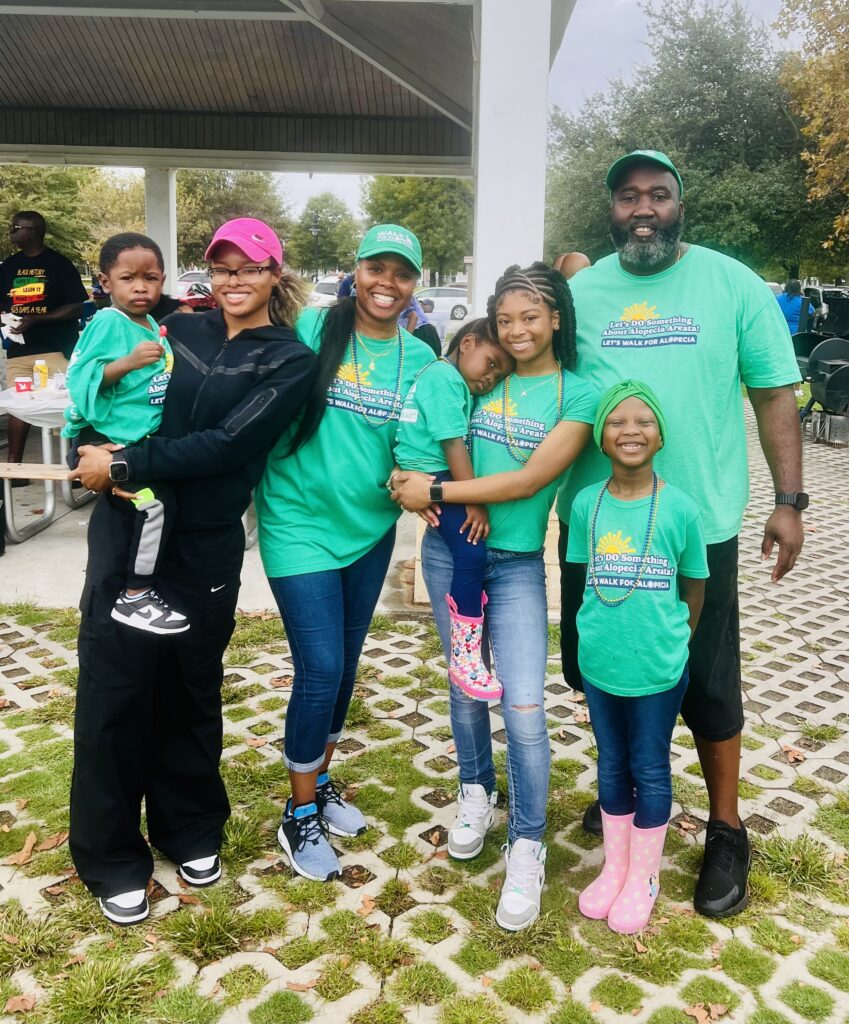 Family at the Walk For Alopecia